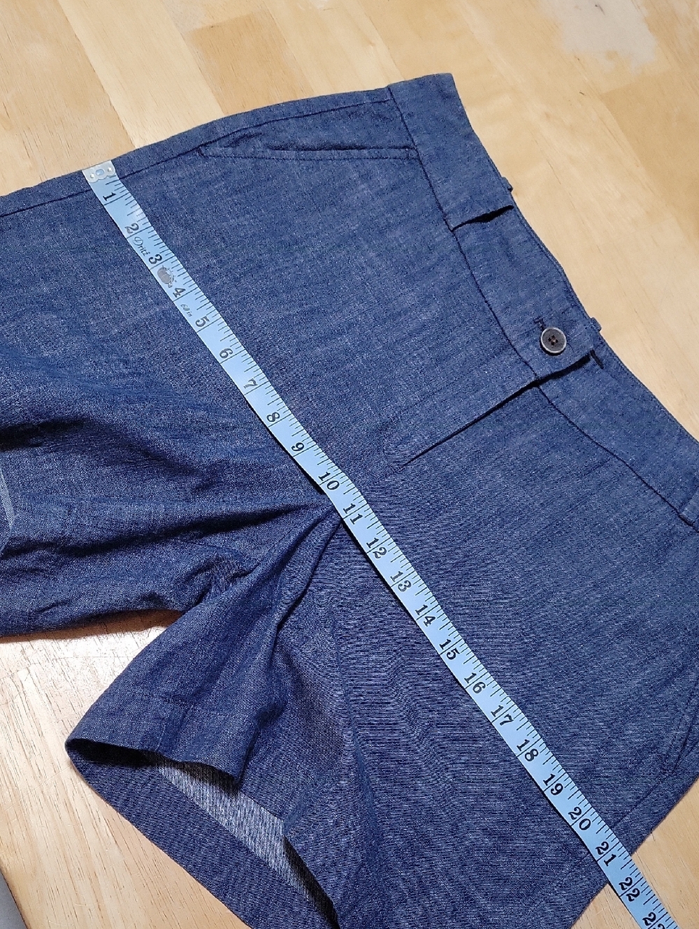 Talbots Petite Chambray Shorts - Picture 8 of 8